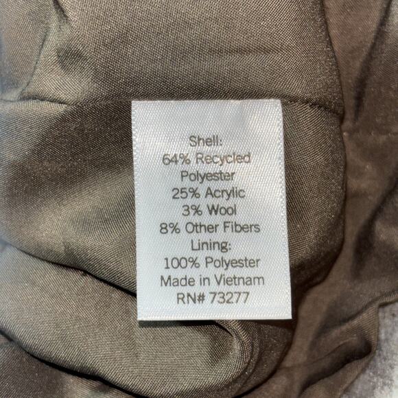 Lauren Conrad Womens Solid Double Breasted Blazer Size 2X Career Warm Heavy NWT - Picture 5 of 8